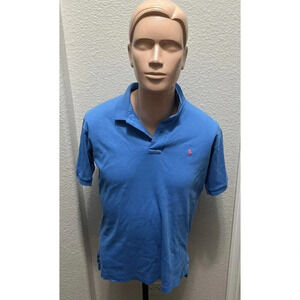 Polo Ralph Lauren Blue Men’s Polo Shirt Size Large Preppy Pony